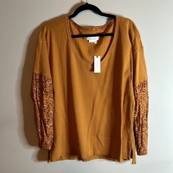 Anthropologie Annette Top size Orange medium‎ - Picture 1 of 11